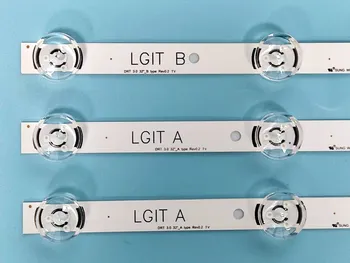 Noi 3 BUC*6LED 590mm LED backlight bar de striptease compatibil pentru LG 32LB561V UOT O B 32 INCH DRT 3.0 32 a B 6916l-2223A 6916l-2224A
