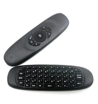 Tikigogo C120 2.4 G Giroscop Air Mouse Mini Tastatura Wireless rusă, arabă engleză pentru Android Smart TV Box PC-ul de Control de la Distanță