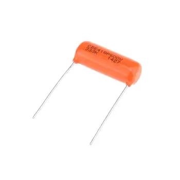 CDE Sprague Orange Drop Condensatoare Ton Capace .033uF 418P 333K 600V pentru Chitara sau Bass (Set de 2)