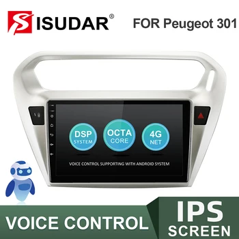 ISUDAR V57S Android Autoradio Pentru Citroen/Elysee/Peugeot 301 2013 - Car Multimedia Player Stereo Sistem CANBUS IPS Nr. 2 Din