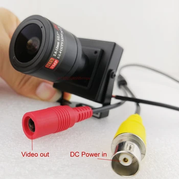 2.8-12mm Obiectiv Varifocal Mini Camera 700tvl focalizarea Manuală Djustable Lentile CCTV aparat de Fotografiat Masina de Depășire Camera