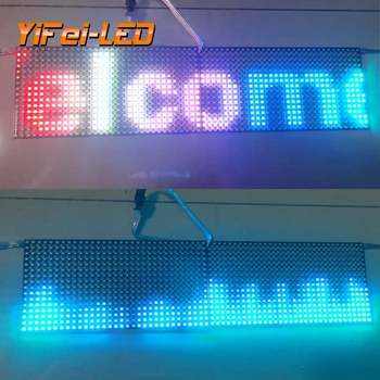 16x32 dot matrix-full color ecran cu LED-uri RGB de culoare dot matrix 16 * 32 dot matrix SPI protocol card SD singur chip microcomputer