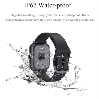 Abay T55 Ceas Inteligent Rata De Inima Tensiunea De Fitness Bratara Sport Rezistent La Apa Pedometru Pentru Smartwatch