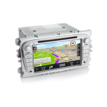 Masina Multimedia Player Android 10 GPS 2 Din masina dvd player Carplay pentru FORD/Focus/S-MAX/Mondeo/C-MAX/Galaxy wifi radio auto DSP
