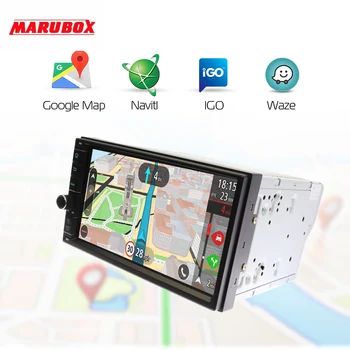 MARUBOX 706PX5-DSP Șeful Unității Universale 2 Din Octa Core Android 10.0, 4GB RAM, 64GB,Navigatie GPS,Radio Stereo,Bluetooth,NU DVD