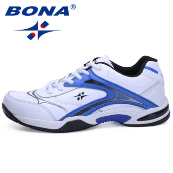 BONA Noua Clasice Stil Barbati Pantofi de Tenis Respirabil Stabilitate Adidasi Sport în aer liber Pantofi Hard-Poartă Lumina Rapid, Transport Gratuit