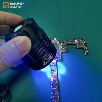 5V 4 Wick USB Quick-Uscare Lipici UV Vindecarea Lampă cu LED-uri Ultraviolete Verde Ulei de Uscare Uscător de Lumina Violet Pentru Circuitul de Reparare