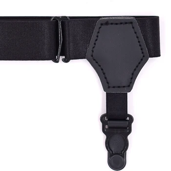 Reglabil Bărbați Șosete Singur Hull-Gura Jartiera Bretele Bretele Clip Curea rezista Suspensorio Elastic Preveni pe Jartiere pentru Șosete