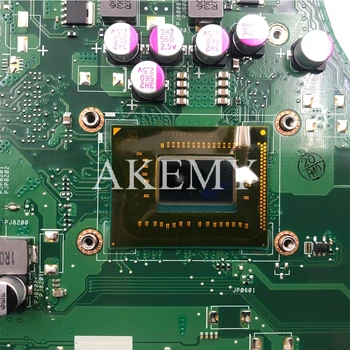 NOU!!! Akemy Pentru Asus X450CC X450CA A450C X450C X452C Placa de baza Laptop Placa de baza cu CPU 1007U