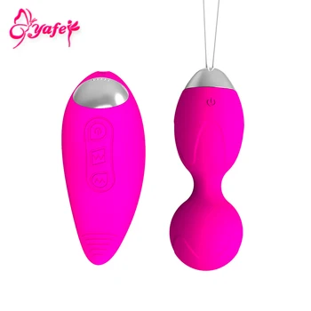 Fără fir cu Telecomandă cu 10 viteze Vibratoare Ou Impermeabil Bile Vaginale Dragoste Ou Vibrator punctul G Masaj pentru Femei Jucării Sexuale