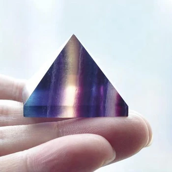 Naturale Cristal de Fluorit Piramida de Cuart pentru Piatră de Vindecare Chakra Reiki Cristal de ochi de Tigru punct de Decor Acasă Meserii De Bijuterie de Piatra