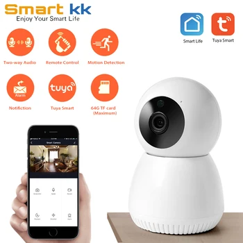 Smartkk Tuya Camera de Rețea Wireless 1080P Camera foto tuya Smart Home Alexa Camera