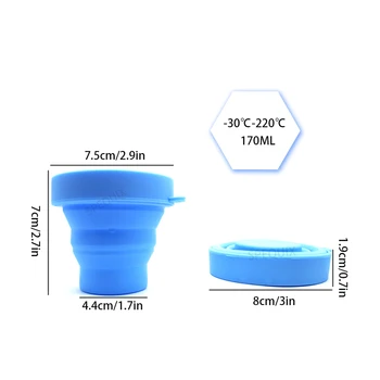 100buc/set Menstrual Sterilizare Cupa Pliabil din Silicon Flexibil Esterilizador De Copas Menstruales Silicon Vagin Cupa
