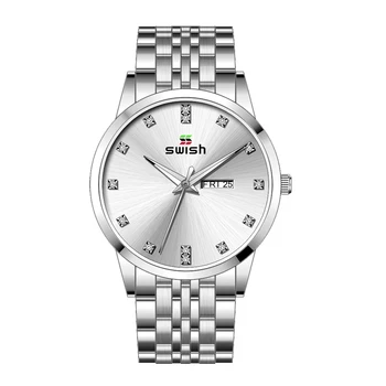 SWISH Noua Moda pentru Bărbați Ceasuri din Oțel Inoxidabil Cuarț Ceas Sport Brand de Top de Lux Militare Ceas de mână de sex Masculin Relogio 2020