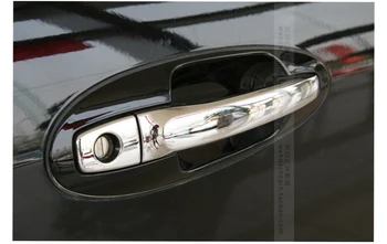 FUNDUOO Pentru Hyundai Sonata 2002 2003 2004 2005 Noul Chrome Masina Mânerul Ușii Capacului Ornamental Autocolant Cu Două Găuri Transport Gratuit
