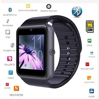 Bluetooth Smart Watch GT08 Pentru IOS, Android Telefon TF Card Sim Camera Bărbați Femei Sport Ceas de mana Pentru iphone Huawei Smartwatch