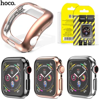 HOCO Moale TPU Silicon Cover pentru Apple Watch 44mm 40mm Caz iWatch Seria 4 Seria 5 Capac de Protectie Shell