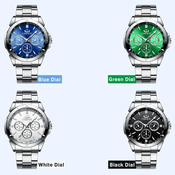 Brand de lux CHENXI Bărbați Ceasuri Analog Cuarț Ceasuri pentru Bărbați din oțel Inoxidabil de Afaceri Impermeabil horloges mannen reloj hombre