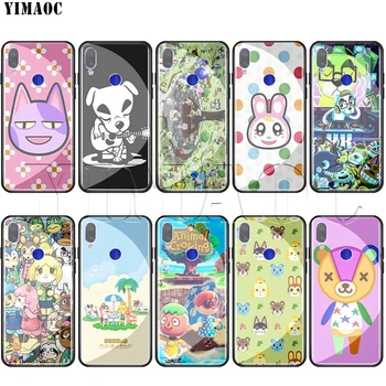 YIMAOC Animal Crossing Sticla Caz pentru xiaomi redmi notă 4X 5 6 7 Pro 6A 8 9 A1 A2 Pocophone F1