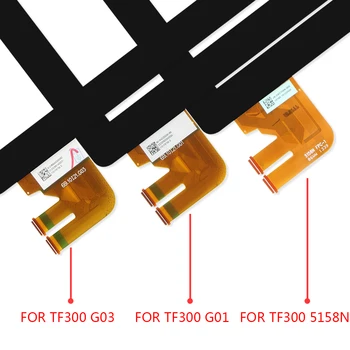 Pentru Asus Transformer Pad TF300 TF300T TF300TG TF300TL 69.10I21.G03 G01 5158N FPC-1 Panou de Ecran Tactil Digitizer Sticla Senzor