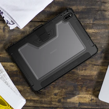 Nillkin Piele PU + PC Carcasa Smart Flip Cover Pentru Huawei MatePad Pro 10.8 la Șocuri Caz Flip Cover