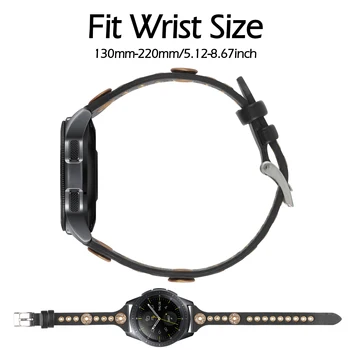 Toyouths din Piele Watchband pentru Samsung Galaxy Watch 3 41mm Femei Slim Bretele 20mm Încheietura Curea Trupa pentru Samsung Ceasuri
