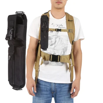 În aer liber EDC Tactice Molle Husă Neagră 600D Nylon Backpack Curea de Umăr Geanta Depozitare Accesorii Saci de Vânătoare