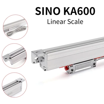 CHINO KA600 1900mm 5micron TTL scară liniară factor KA600 0.005 mm 1900mm citire digitală pentru masina de gaurit CNC