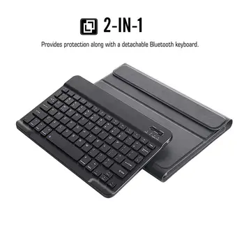 Caz de tastatură pentru Samsung Galaxy Tab A7 10.4 inch 2020 Cazul SM-T505 T500 Piele PU Stand Acoperă cu Bluetooth Wireless Keyboard