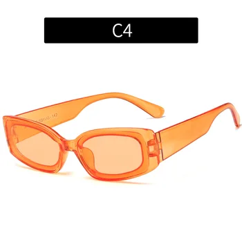Dreptunghi ochelari de Soare Femeie Cutie Mica Ochelari de Soare pentru Femei de Moda Cmaos Designer de Ochelari la Modă de Conducere Policarbonat Oculos