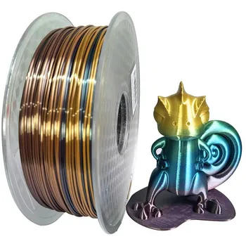 1.75 mm Mătase Filament Pla 250g Strălucitoare de Metal-ca 0.25 kg Negru, Roșu etc. 19 Culori de Mătase Imprimantă 3D cu Filament pentru DIY opera de Arta de Imprimare