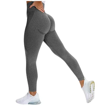 Fără Sudură Jambiere Pantaloni De Yoga Sport Femei Fitness Push-Up Yoga Pantaloni Cu Talie Înaltă Ghemuit Dovada Antrenament De Alergare Sport Sala De Sport Colanti