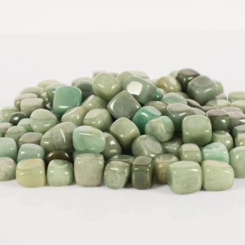 100 g verde aventurin scazut de piatră Neregulate lustruire piatră naturală și cuarț palma șirag de mărgele chip de iubire pentru Vindecarea Chakra decor