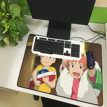 XGZ de Desene animate de Mari Dimensiuni Mouse Pad de Blocare Partea de Anime Ponyo on The Cliff Prieteni Prietenie Laptop PC-ul Mat de Cauciuc Universal anti-alunecare