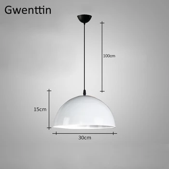 Simplu Lampă de Pandantiv Modern Bucatarie Sala de Mese de Lumină Led-uri de Iluminat Decor Acasă pentru Bar Loft Industrial Hanglamp Suspensie