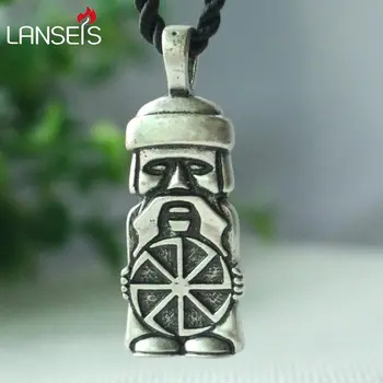 1buc viking amuleta barbati colier nordici PĂGÂNE SLAVE IDOL, pandantiv slavă lui dumnezeu bijuterii