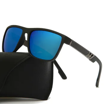 Design de Brand pentru Bărbați ochelari de Soare Polarizat Pătrat de Acoperire de Conducere Ochelari de Soare Pentru Barbati UV400 ochelari de soare Nuante Oculos de sol