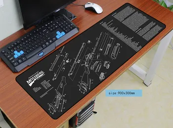 Moda 900x300x3mm ar15 mouse pad gaming mousepad gamer mouse-ul mat pad personalizat joc de calculator m14 padmouse laptop covoare de joc
