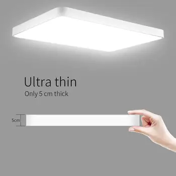 72W Ultra-Subțire LED Lumini Plafon Pătrat Plafon cu LED-uri în Jos Lumina de la Baie/ Bucatarie de Viață Lampă de Înaltă Calitate, Panou de Iluminat