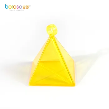 B611 transport gratuit 25 de grame Diverse culori Piramida balon greutate 6pcs