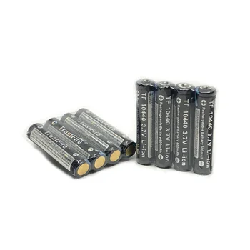 Acumulator TrustFire Acumulatori 10440 3.7 V 600mAh Protejate Litiu 10440 Baterie Reîncărcabilă 10440 Baterii AAA cu PCB