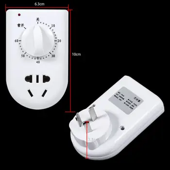 Electronic Timer Digital de Comutare Acasă Universal de Economisire a Energiei 1-60 Minute de Distribuție Priza AC 220V 10A AU Plug Cu Indicator LED