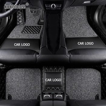 KOKOLOLEE LOGO-ul Personalizat auto covorase pentru Cadillac SRX CTS Escalade ATS SLS CT6 XT5 CT6 ATSL XTS masina Picior mat accesorii coafura