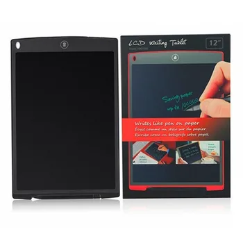 LCD Scris Tabletă de 12 inch de Desen Digitale Electronice Mesaj scris de mână Pad placă Grafică Copii, Tabla de Scris pentru Copii Cadouri