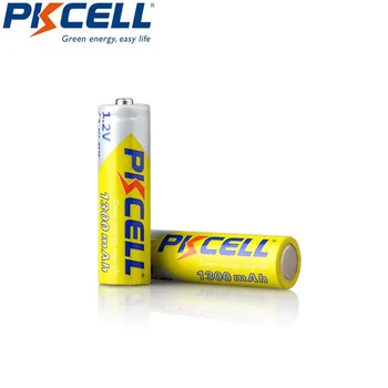 20buc PKCELL 1.2 V AA NIMH Reîncărcabilă Baterie de 1300 mah Pentru camera