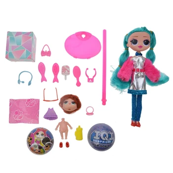 De vânzare la cald Iarna Disco Mare Lol Surpriză Papusa Sora Modele Papusa Orb Cutie lol Papusa Jucării pentru Copii Diy pentru Copii Jucării pentru Fete Cadou
