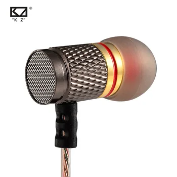 KZ EDR1 Special Edition Placat cu Aur de Locuințe Casti cu Microfon de 3,5 mm HD HiFi În Ureche Monitor Bass Stereo Căști pentru Telefon