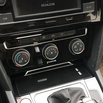 15W masina QI wireless charger încărcător de telefon cu placa de încărcare pentru VW Passat B8-2018 CC 2017 2018 Arteon 2019 accesorii