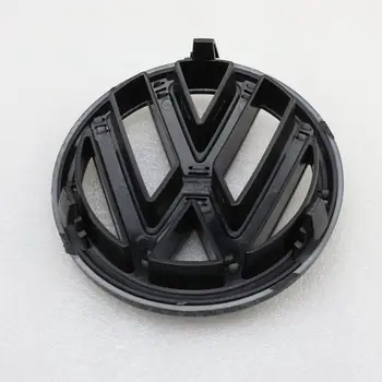 130mm/100mm Fibra de Carbon grila Fata Spate Capac Portbagaj Emblema, Insigna de Înlocuire Masina Logo Emblema pentru Volkswagen Jetta MK6 2011-