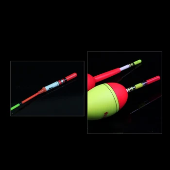 20buc/lot de Pescuit Float Accesoriu Rosu/Verde LED Stick de Lucru cu CR322 Noapte de Pescuit B277